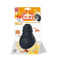 Gigwi Rubber Bulb Non-Toxic Rubber Treat Dispenser Dog Toy Large