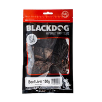 Blackdog Beef Liver Natural Dog Chew Treats 150g