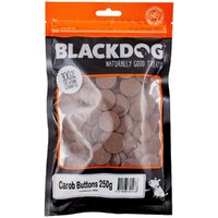 Blackdog Carob Buttons Dog Training Treats 250g