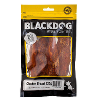 Blackdog Chicken Breast Natural Dog Chew Treats 120g