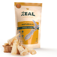 Zeal Free Range Naturals Sheep Ears Dog Cat Treat 125g