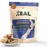 Zeal Wild Caught Naturals Green Lipped Mussels Dogs & Cats Treats 50g