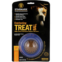 Starmark Everlasting Treat Ball Dog Chew Toy Medium