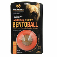 Starmark Everlasting Treat Bento Ball Dog Chew Toy Large