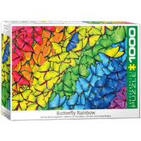 Eurographics Butterfly Rainbow Jigsaw Puzzle 1000 Pieces (EUR25603)