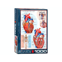 Eurographics The Heart Adult Jigsaw Puzzle 1000 Pieces (EUR60257)