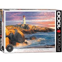 Eurographics Peggys Cove Lighthouse Jigsaw Puzzle 1000 Pieces (EUR65437)