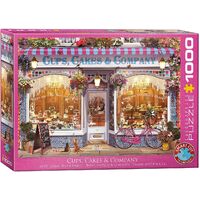 Eurographics Cups Cakes & Company Jigsaw Puzzle 1000 Pieces (EUR65520)