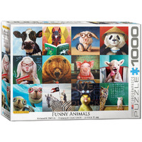 Eurographics Funny Animals Jigsaw Puzzle 1000 Pieces (EUR65524)