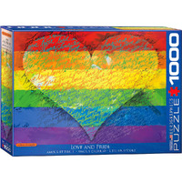 Eurographics Love & Pride Adult Jigsaw Puzzle 1000pcs (EUR65542)