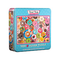 Eurographics Donut Party Jigsaw Puzzle in Tin 1000 Pieces (EUR65602)