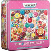 Eurographics Cupcake Party Jigsaw Puzzle in Tin 1000 Pieces (EUR65604)