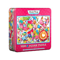 Eurographics Cookie Party Jigsaw Puzzle in Tin 1000 Pieces (EUR65605)