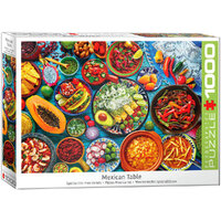 Eurographics Mexican Table Jigsaw Puzzle 1000 Pieces (EUR65616)