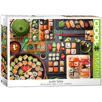 Eurographics Sushi Table Jigsaw Puzzle 1000 Pieces (EUR65618)