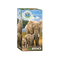 Eurographics Save Our Planet Collection Elephants Jigsaw Puzzle 250pc (EUR65787)