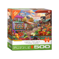 Eurographics Market Day Jigsaw Puzzle Large 500 Pieces (EUR65860)