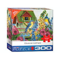 Eurographics Country Cottage Family Jigsaw Puzzle XL 300 Pieces (EUR80603)