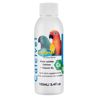 Vetafarm Calcivet Calcium Vitamin D3 Pet Bird Supplement 100ml 