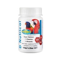 Vetafarm D'Nutrical Calcium Vitamins Mineral Supplement for Birds 150g 