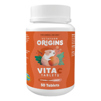 Vetafarm Origins Vita C Tablets for Guinea Pig Health 50 Pack