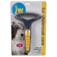 Gripsoft Under Coat Care Rake Non Slip Handle Regular for Dogs