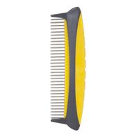 Gripsoft Rotating Comfort Comb Stainless Steel Medium For Dogs 