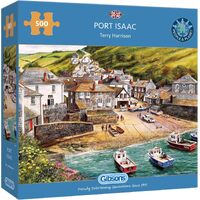 Gibsons Port Isaac by Terry Harrison Jigsaw Puzzle 500 Pieces (GIB008920)