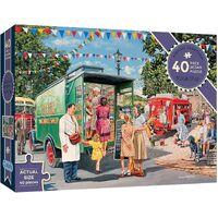 Gibsons Piecing Together Mobile Shop Jigsaw Puzzle 40 Pieces (GIB022582)