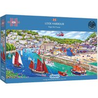 Gibsons Looe Harbour by Roger Neil Turner Jigsaw Puzzle 636 Pieces (GIB040548)