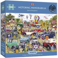 Gibsons Motoring Memorabilia Jigsaw Puzzle 1000 Pieces (GIB063066)