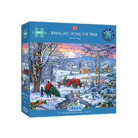 Gibsons Bring Home the Tree by Steve Crisp Jigsaw Puzzle 1000pcs (GIB063523)