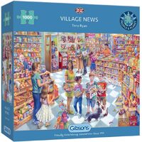 Gibsons Village News by Tony Ryan Jigsaw Puzzle 1000 Pieces (GIB063547)