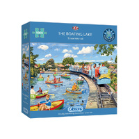 Gibsons The Boating Lake by Trevor Mitchell Jigsaw Puzzle 1000pcs (GIB063615)