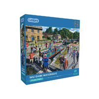 Gibsons Wiltshire Waterways by Bryan Evans Jigsaw Puzzle 1000 Pieces (GIB063967)