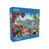 Gibsons Rowing at the Regatta by Steve Crisp Jigsaw Puzzle 1000pcs (GIB063981)