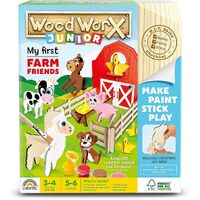 Colorific Wood Worx Junior My First Farm Friends Craft Kit (GOL177296)