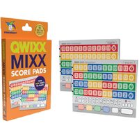 Gamewright Qwixx Mixx Score Replacement Pads 1 Pad (GWI12012)