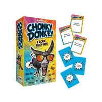 Gamewright Chonky Donkey Kickin Party Game for Ages 12+ (GWI7125)