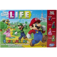 Hasbro The Game of Life Super Mario Board Game 2-4 Players Ages 8+ (HASE9488)