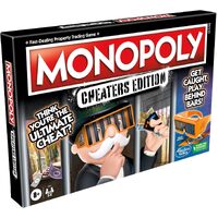 Hasbro Monopoly Cheaters Edition 2.0 Board Game 2-6 Players Ages 8+ (HASF8041)