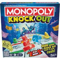 Hasbro Monopoly Knockout Family Board Game 2-8 Players Ages 8+ (HASF8995)