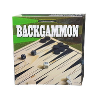 Hansen Timeless Games Backgammon Game 2-Players Ages 6+ (HSN741892)