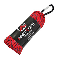 Innercore 550 Red Camo Paracord 7 Strand 100ft for Camping & Hiking (IC-8676)