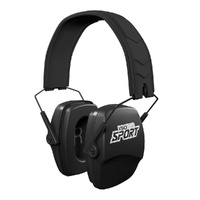 ISOtunes Defy Slim Passive Earmuffs Hearing Protection Black (IT-78)