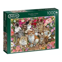 Floral Cats 1000pcs (JUM11246)