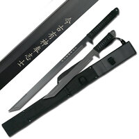 Survivor Ninja Twin Black Tanto Sword Set (K-HK-1067)