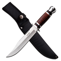 Survivor Sawback Stainless Steel Fixed Blade Knife 311mm (K-HK-782L)