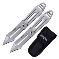 Perfect Point Folding Throwing Knife Set incl Nylon Sheath (K-PP-129-2)