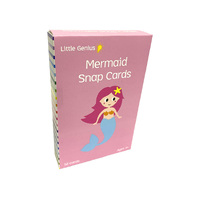 Lake Press Little Genius Mermaid Snap Cards for Ages 3+ (LAK225959)